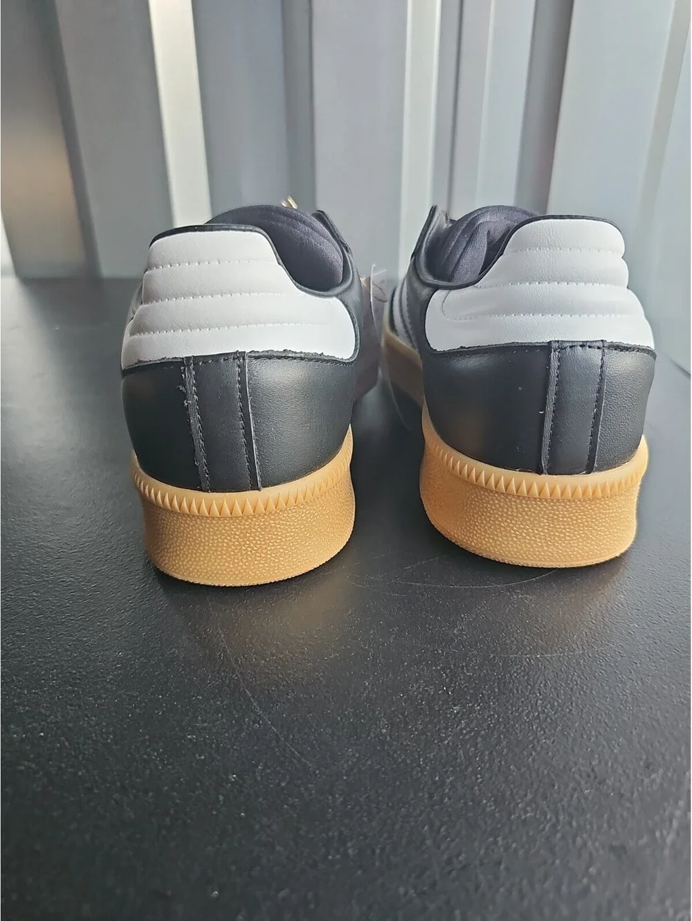 Size 10.5 - adidas Samba XLG Black White Gum